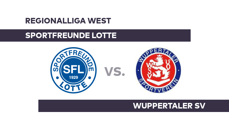 Sportfreunde Lotte - Wuppertaler SV: Lotte hat Luft nach oben - Regionalliga West