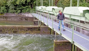 So werden die Kanäle im Augsburger Stadtgebiet abgelassen