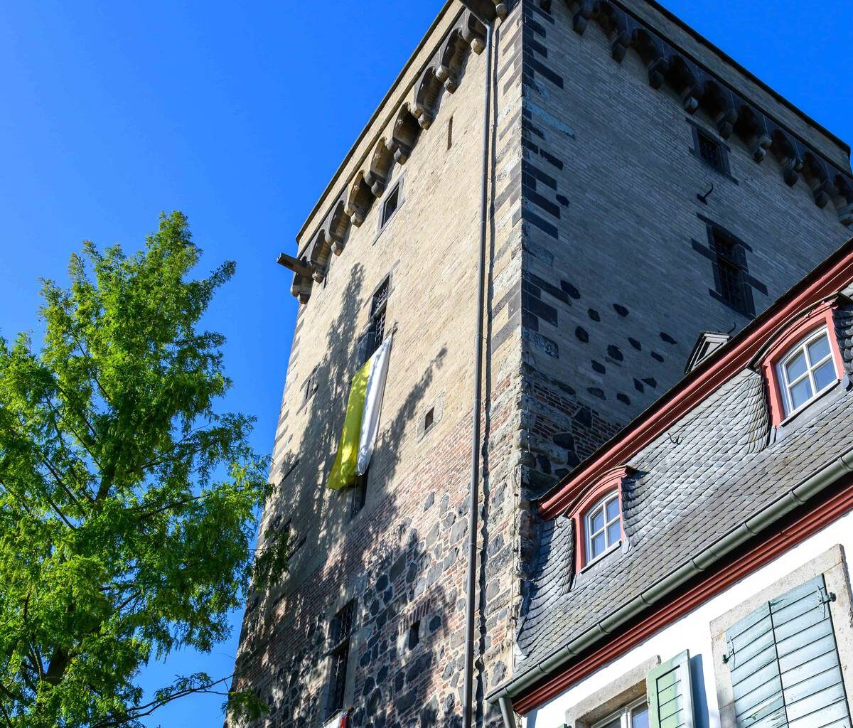 Rheinturm in Dormagen-Zons wieder geöffnet