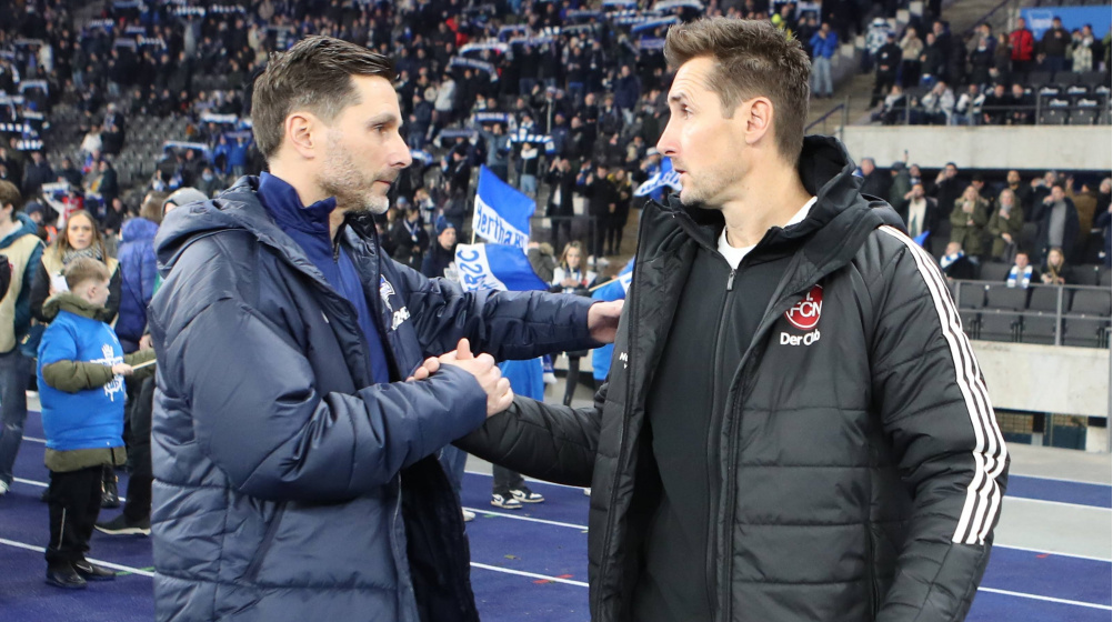 Hertha-Endspiel in Nürnberg? Leitl und Klose bei Krisenduellim Fokus 