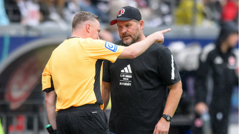 Union Berlin: Steffen Baumgart erklärt seine Rote Karte