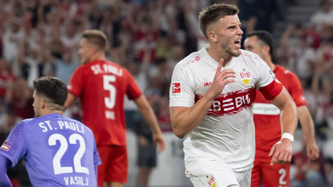 Heimsieg gegen St. Pauli - VfB mit Kontakt zur Spitzengruppe