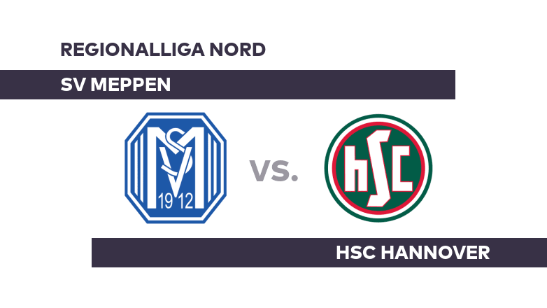SV Meppen - HSC Hannover: Greift Hannover bei Meppen nach den Sternen? - Regionalliga Nord