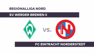 SV Werder Bremen II - FC Eintracht Norderstedt: Zeigt Bremen II eine Reaktion? - Regionalliga Nord