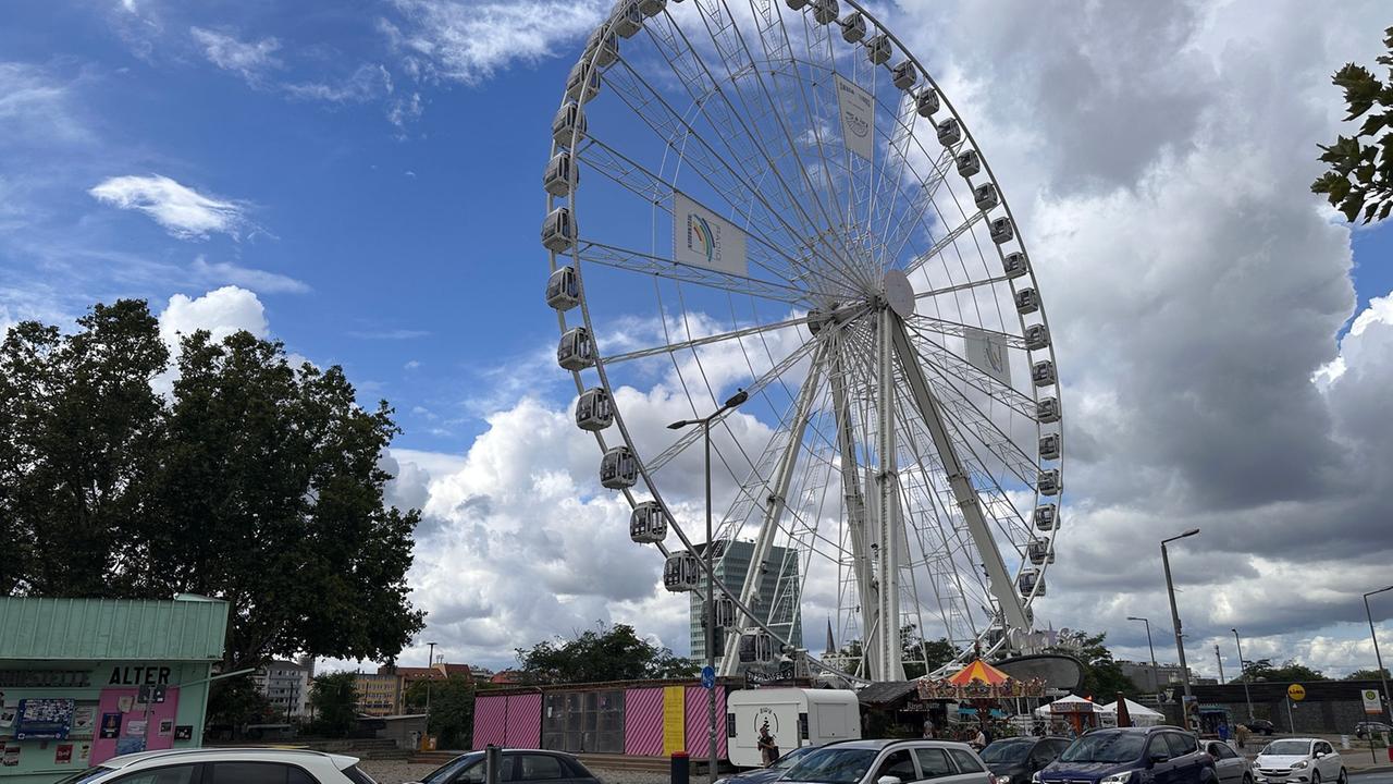 Baden-Württemberg: Mannheim: Riesenrad "City-Star" zieht nach London weiter