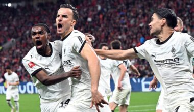 Ausgleich in 90.+2 - Gladbach mit Achtungserfolg in Leverkusen