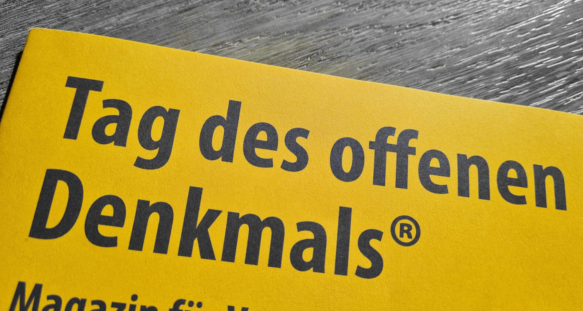 Tag des offenen Denkmals am 14. September 2025