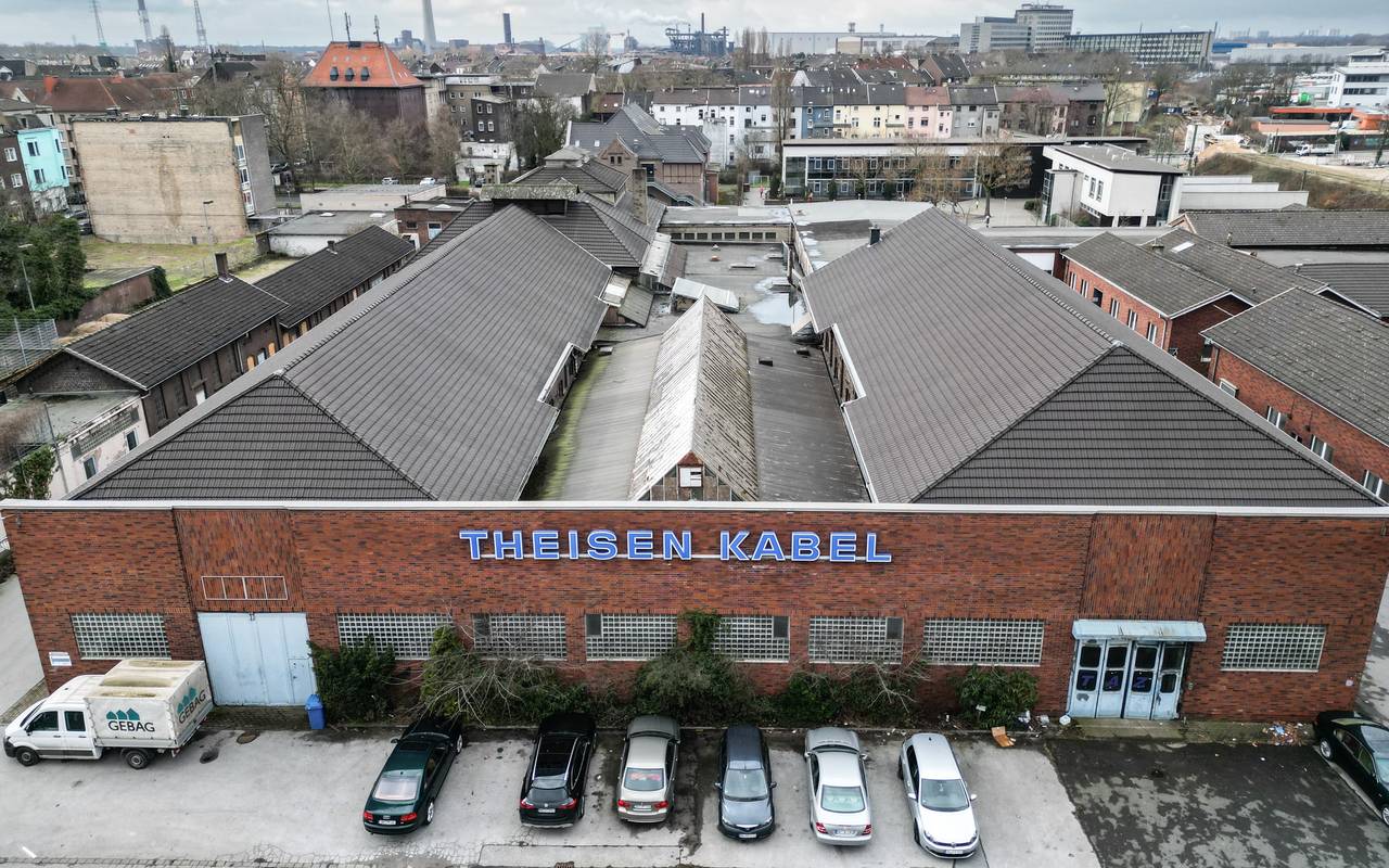 Theisen-Gelände in Duisburg-Hochfeld