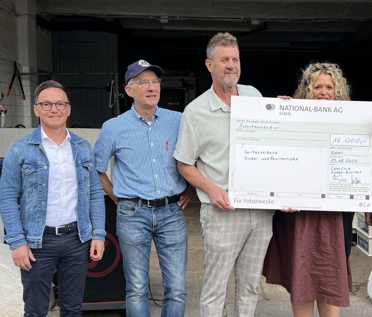 10.000 Euro aus Radtour für Kinder in Essen