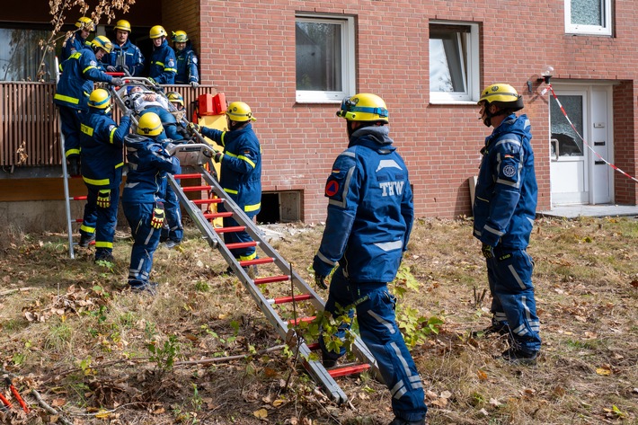 THW NRW: Rettung von Menschen und Kulturgütern - Drittes Übungswochenende des THW in NRW