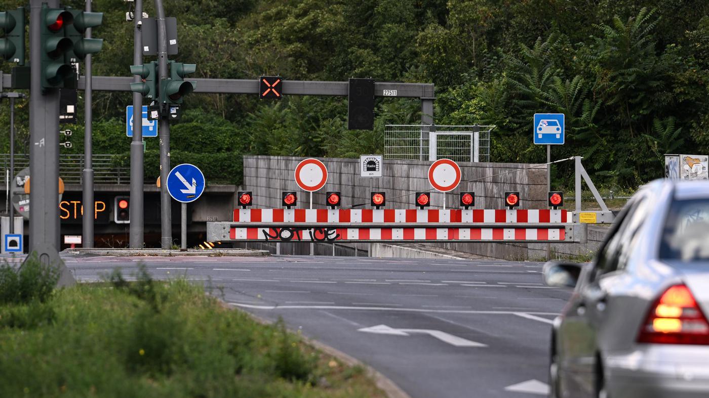 Berliner Tiergartentunnel am Dienstagmorgen erneut gesperrt