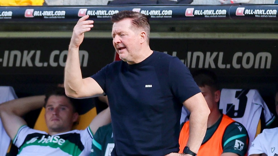 Nach Remis bei Dynamo Dresden: Hannover-Trainer Titz ärgert "respektloses Verhalten"