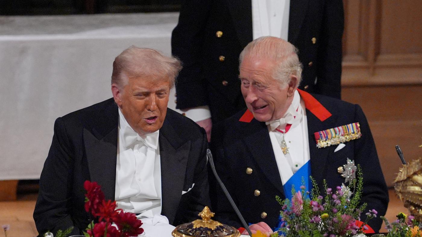 König Charles lobt Trumps „persönliches Engagement“ für den Frieden