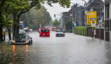 Starkregen und Unwetter in mehreren Regionen Westdeutschlands
