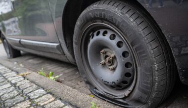 Bremen: Unbekannte zerstechen Hunderte Autoreifen – „Angriff auf hart arbeitende Menschen“