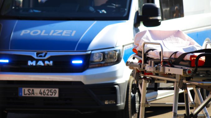 Unfall Polizei Trage