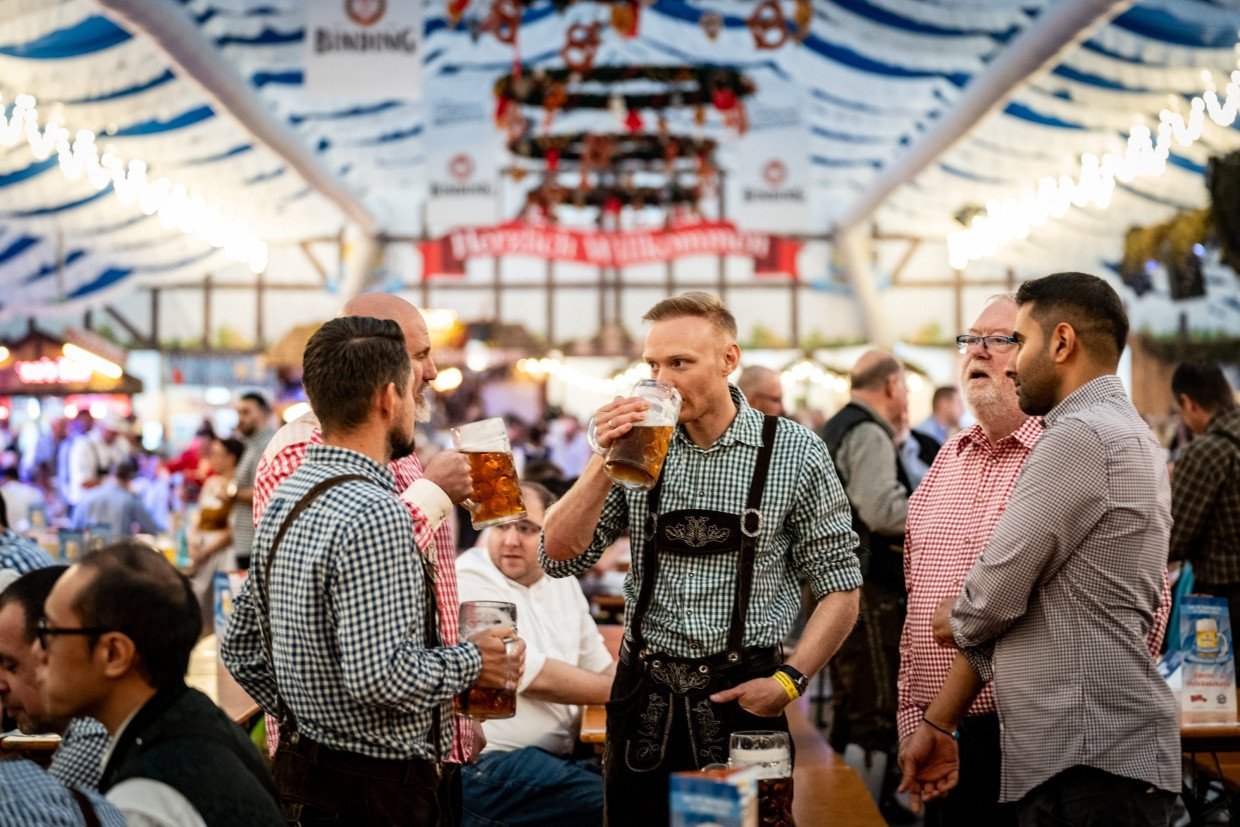 Unternehmergeist: Die Organisation eines Frankfurter Oktoberfests war Eddy Hausmanns Idee.