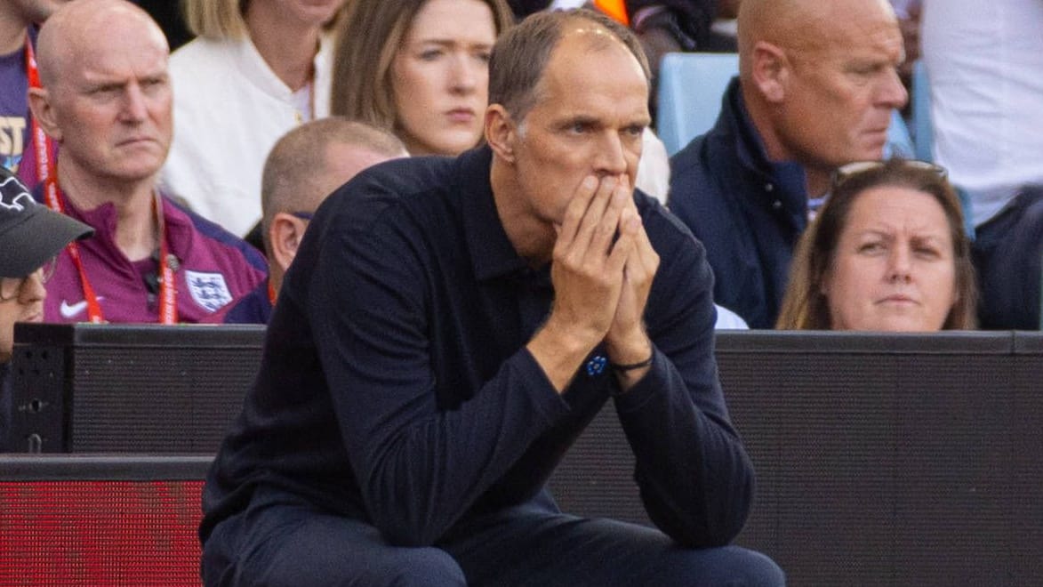 Unzufrieden: England-Trainer Thomas Tuchel beim Quali-Spiel gegen Andorra.