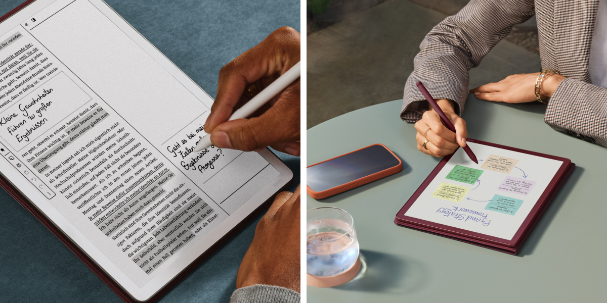 Amazon stellt neue Kindle Scribe-Reihe für Deutschland vor – jetzt auch in Farbe