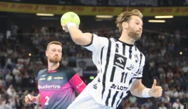 Kreisläufer Petter Överby kämpft um neuen Vertrag beim THW Kiel