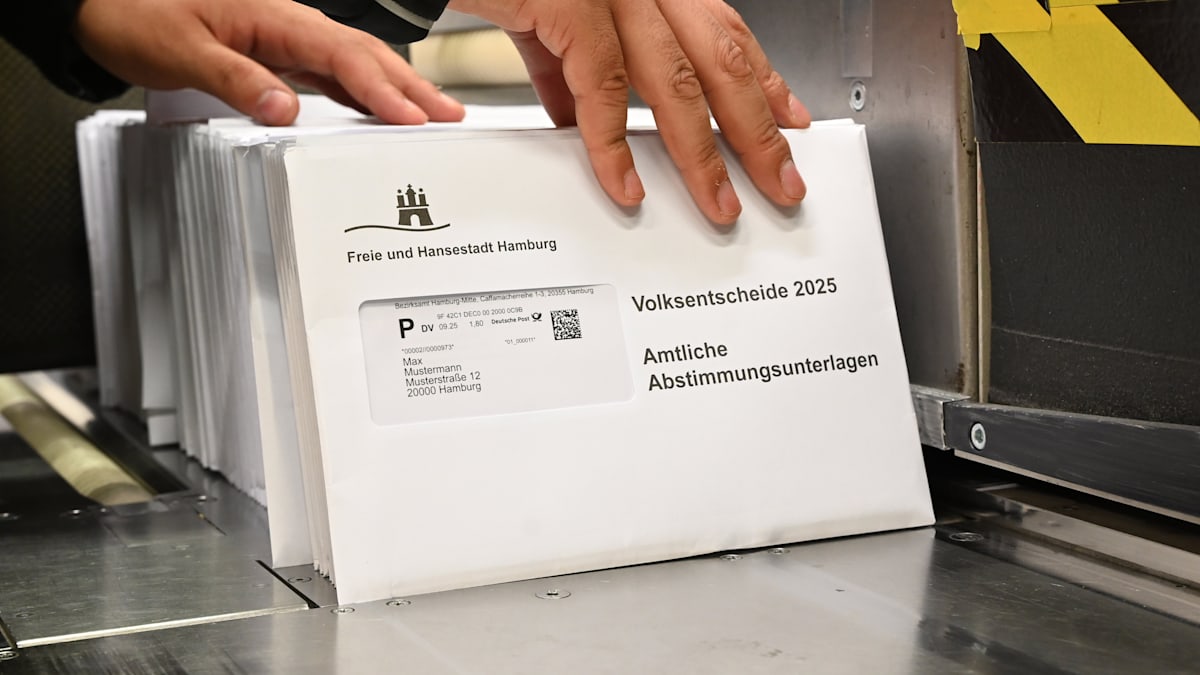 1,3 Millionen Briefe: Hamburg bereitet sich auf zwei Volksentscheide vor – Wahlunterlagen unterwegs