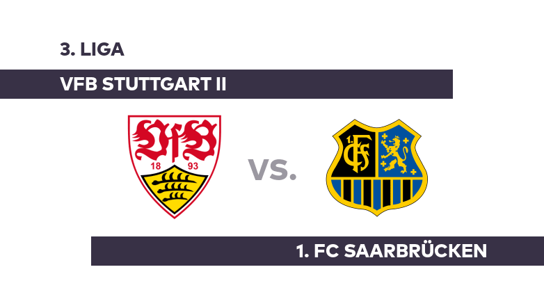 VfB Stuttgart II - 1. FC Saarbrücken: Dicker Brocken für Stuttgart - 3. Liga