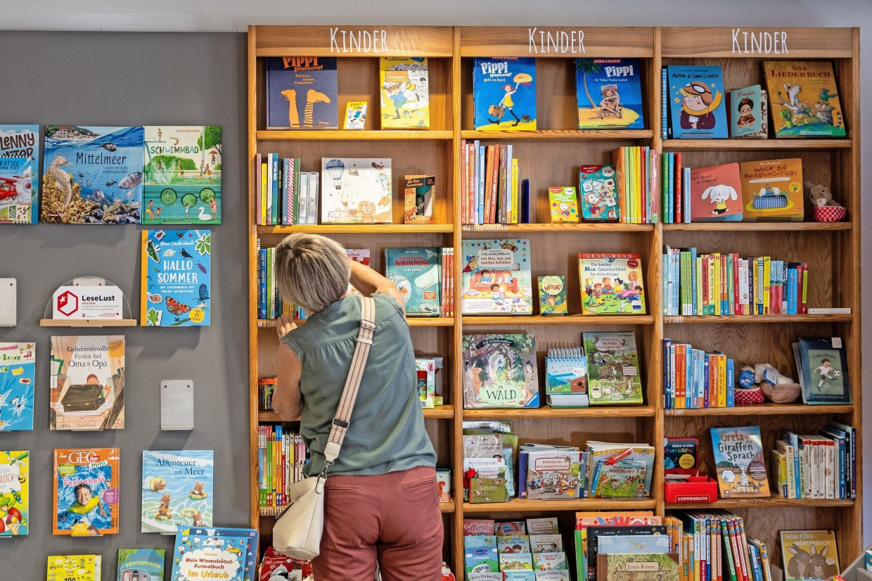Viel Angebot für Kinder zeichnet die Bücherkiste aus.