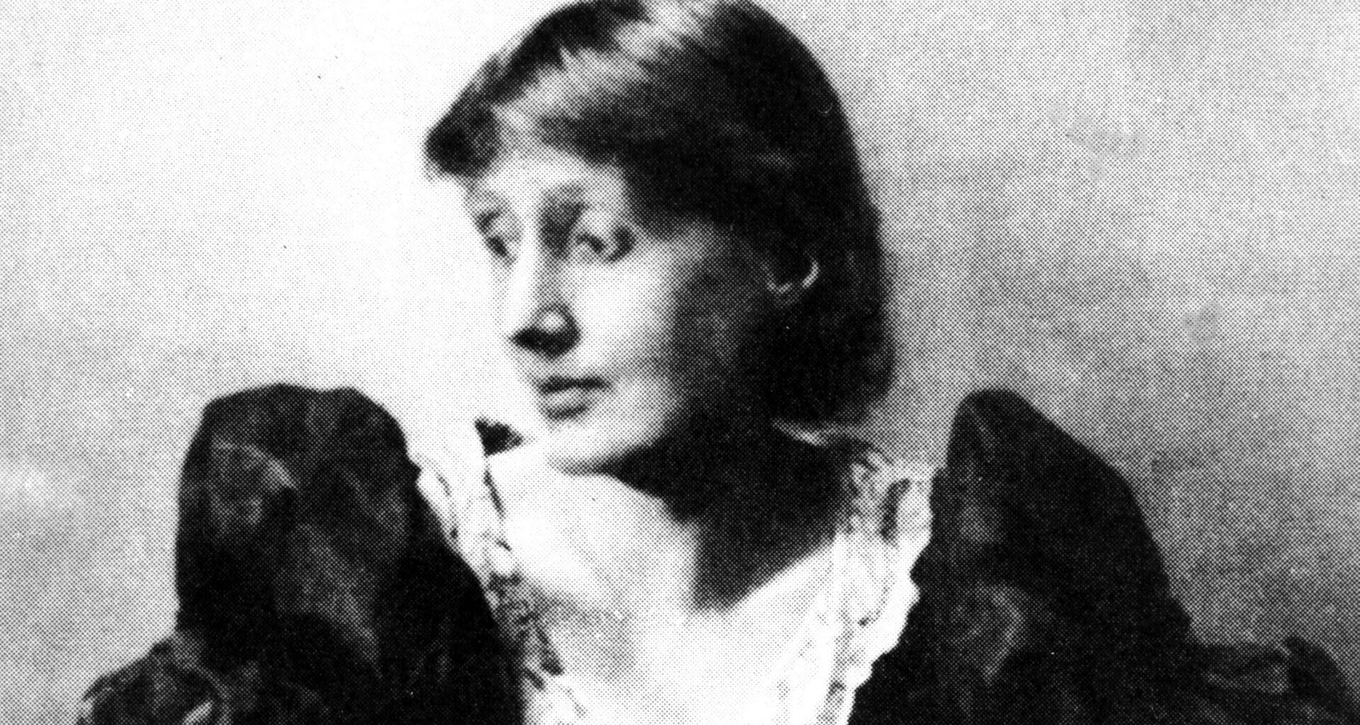 Porträtfoto der britischen Schriftstellerin Virginia Woolf.