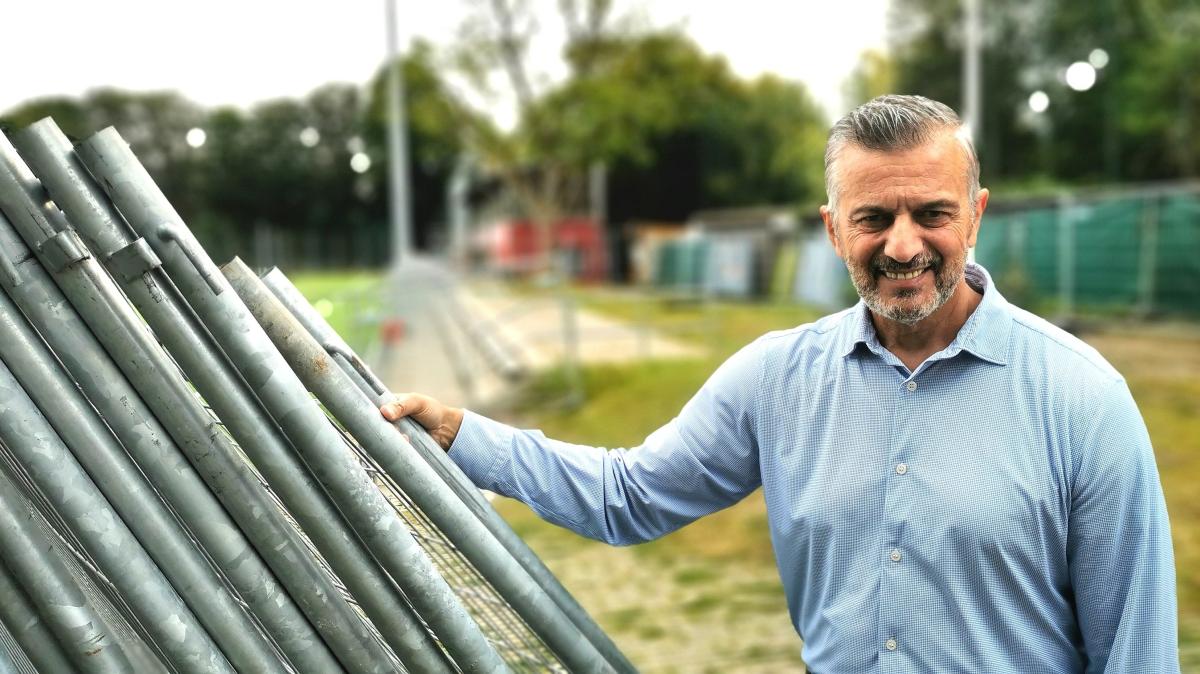 FC Kilia Kiel musste Gästeblock einzäunen