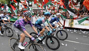 Vuelta-Chaos: Etappe nach Pro-Palästina-Protesten ohne Sieger