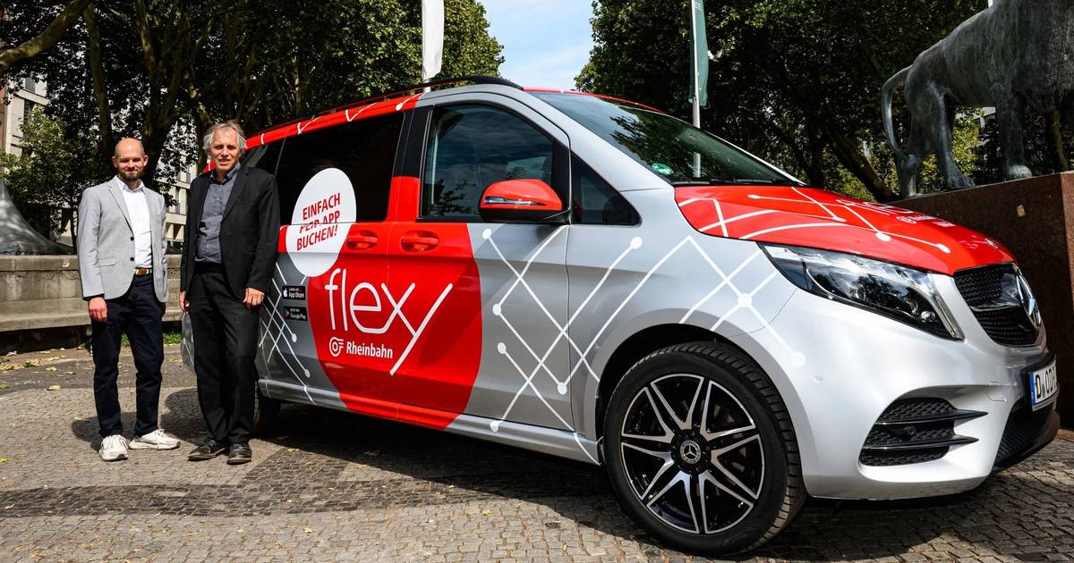 Rheinbahn-Taxis fahren jetzt in die Düsseldorfer Altstadt