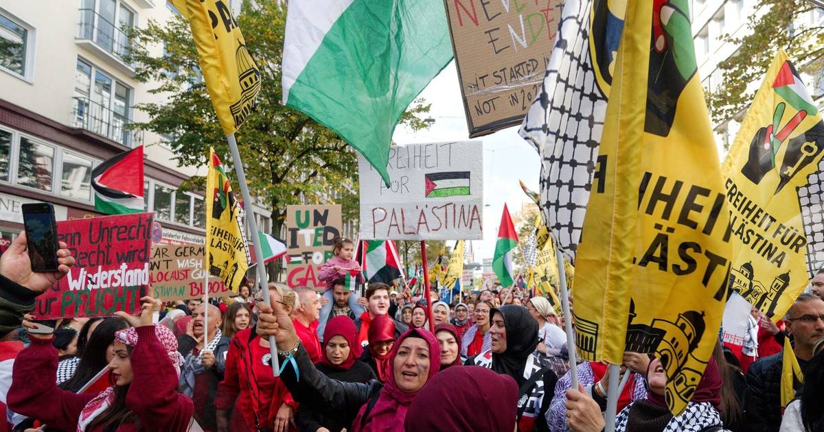 Mehrere Tausend Menschen bei Pro-Palästina-Demo