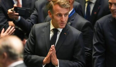Warum Emmanuel Macron in New York ungeplant zu Fuß gehen musste