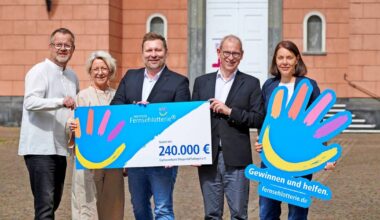 Deutsche Fernsehlotterie: Hauptgewinn für Caritas Wuppertal