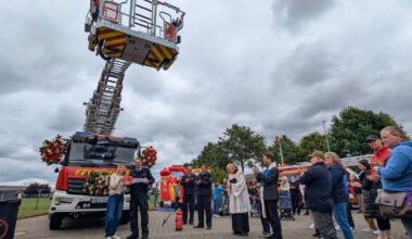 Neue Drehleiter in Schwalmtal-Waldniel eingeweiht