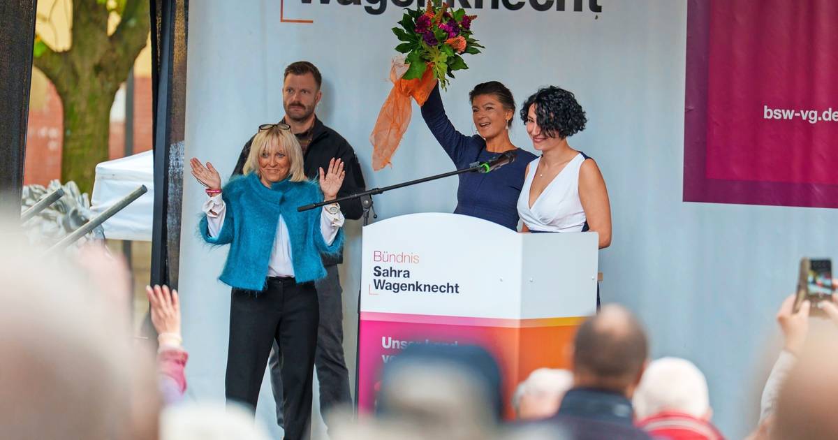 Sahra Wagenknecht unterstützt BSW-OB-Kandidatin Susanne Herhaus
