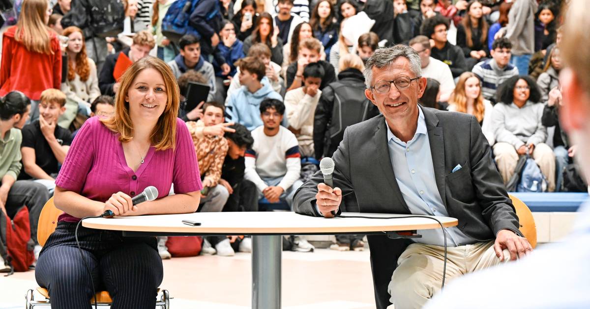 Podiumsdiskussion zur Stichwahl für die Erstwähler