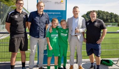 Modernes Sportgelände mit großem Fest eröffnet