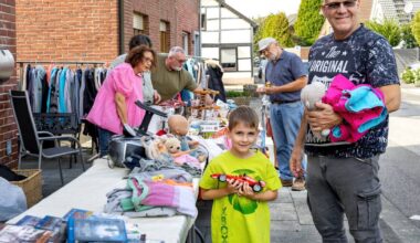 Wegberg: Dorftrödel trifft Feuerwehrfest