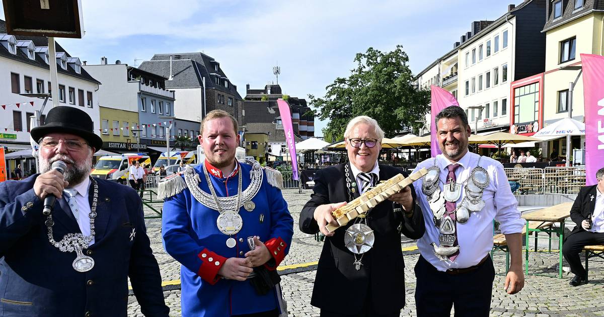 Bezirkskönig Hans-Peter Thönes aus Mönchengladbach