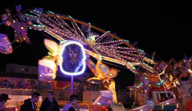 Polizei + Ordnungsamt - starke Präsenz auf Rheydter Kirmes