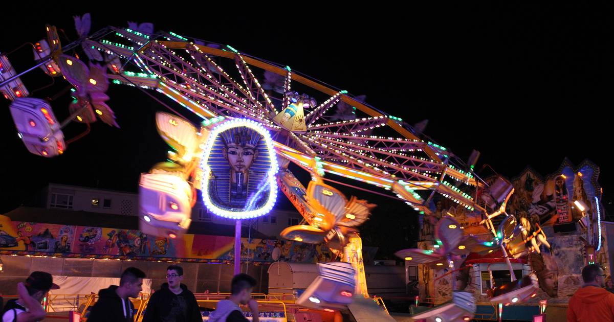 Polizei + Ordnungsamt - starke Präsenz auf Rheydter Kirmes