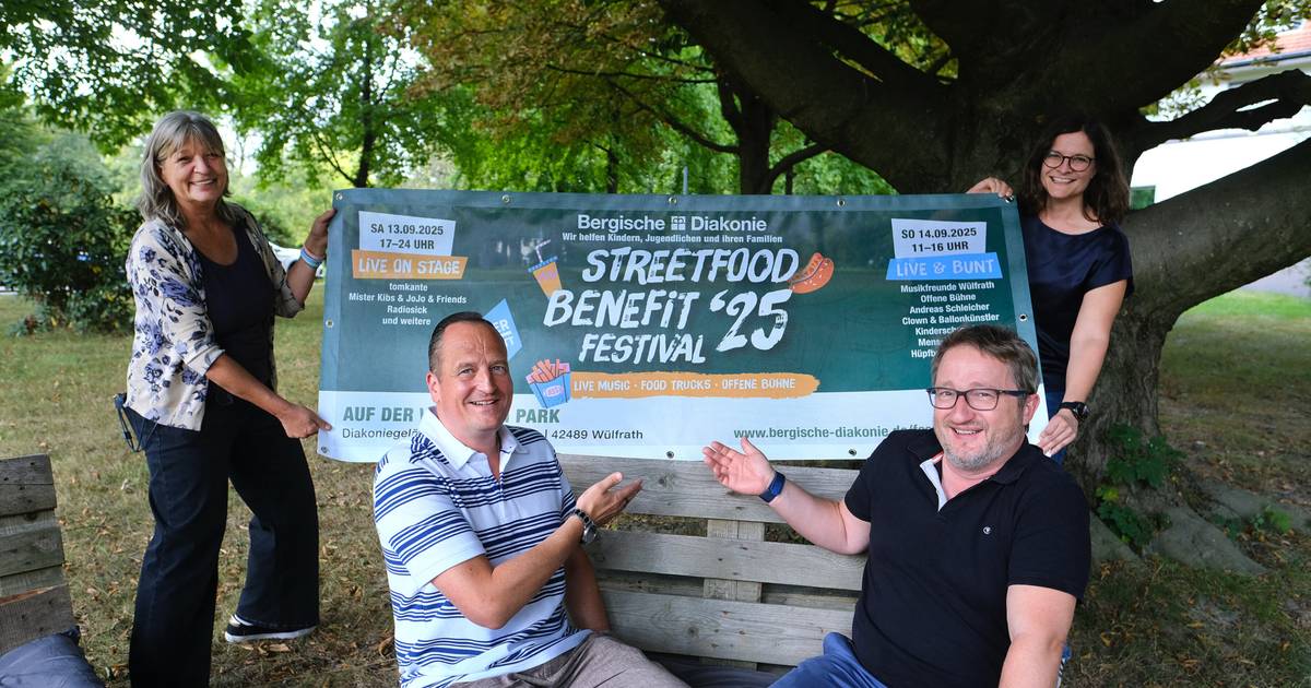 Bergische Diakonie lädt zum ersten Streetfood Benefit Festival in Aprath