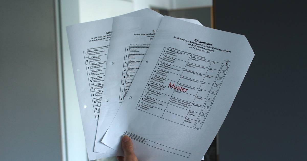 Kommunalwahl 2025 in Mönchengladbach: Infos zu