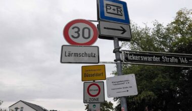 Auf der Ickerswarder Straße gilt jetzt Tempo 30 – Markierungen irritieren