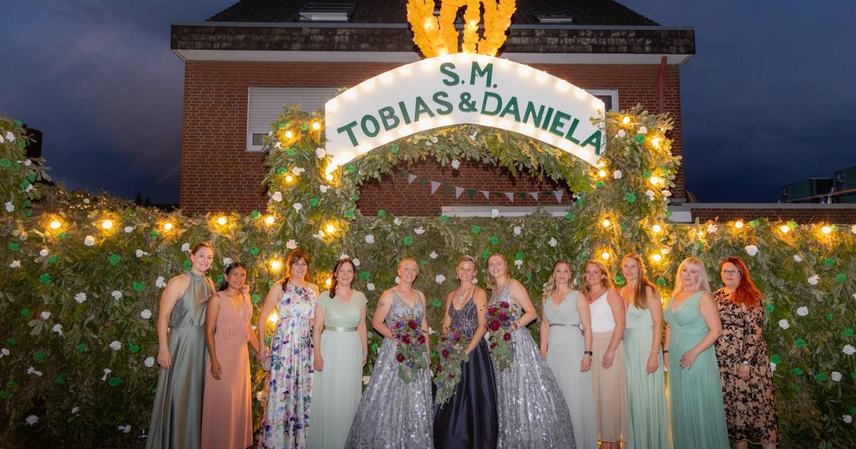 Glitter und Glamour beim Schützenfest 2025 in Glehn