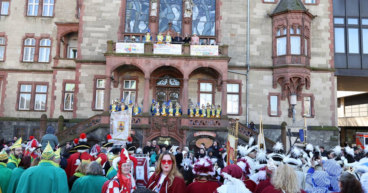 Rathaussturm nicht mehr in Rheydt