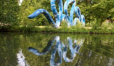 Neues Kunstwerk in Moers: Moxie und die Kulturinsel