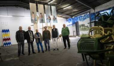 Künstler zeigen „Stadt am Fluss – Stadt im Fluss“ im Reisholzer Hafen
