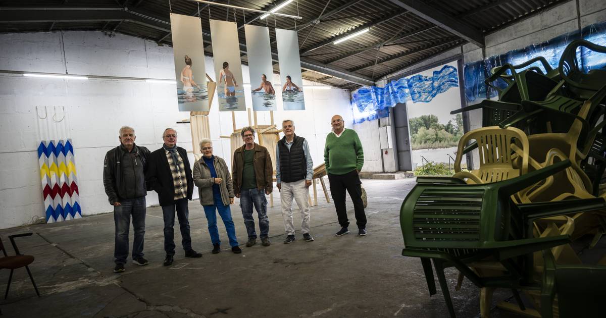 Künstler zeigen „Stadt am Fluss – Stadt im Fluss“ im Reisholzer Hafen